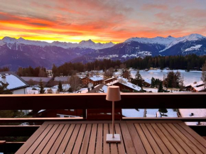 Magnifique attique avec vue sur le lac de la Moubra Crans-Montana